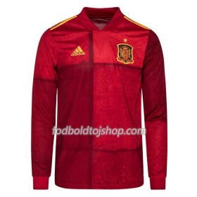 Spanien Hjemmebanetrøje Euro 2020 L/S